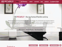 Tablet Screenshot of 180piccadilly.co.uk